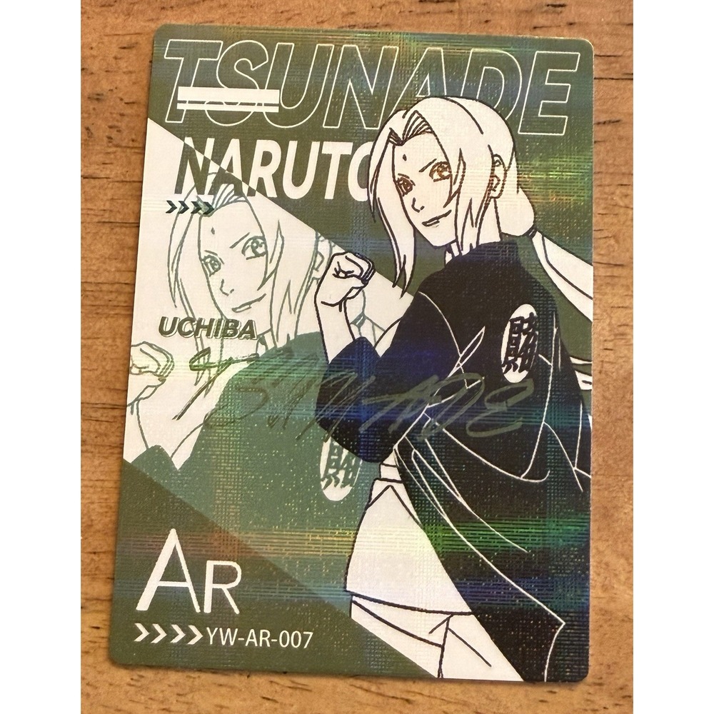 AR Naruto Tsunade Hologram Non-Sport Anime Trading Card YW-AR-007